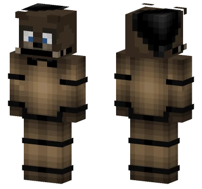 Freddy Fazbear Minecraft skin
