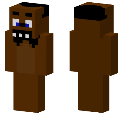 Freddy Fazbear Minecraft skin