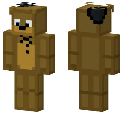 Freddy Fazbear Minecraft skin