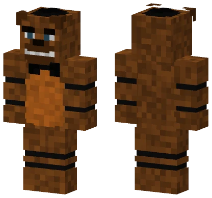 Freddy Fazbear Minecraft skin