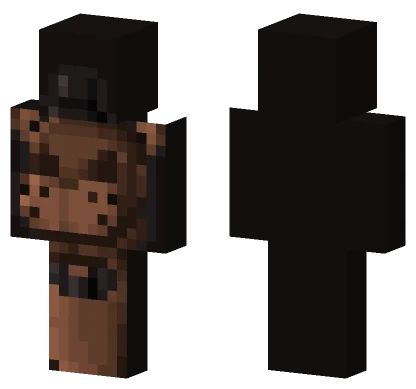 Freddy Fazbear Pixelart Minecraft skin
