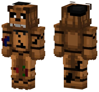 Freddy Fazbear Skin Minecraft skin