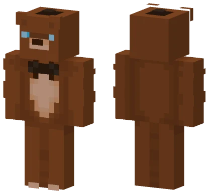 Freddy Fazbob Minecraft skin