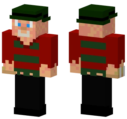 Freddy Krueger Nightmare Skin Minecraft skin