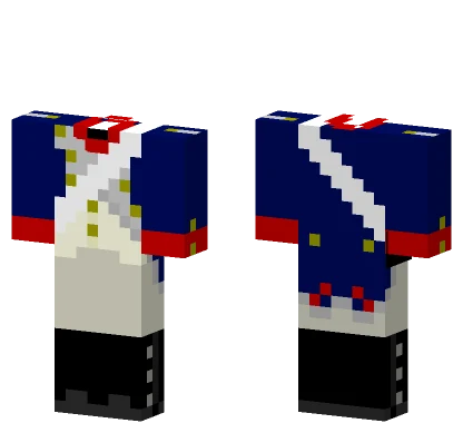 French Napoleonic Fusilier Minecraft skin