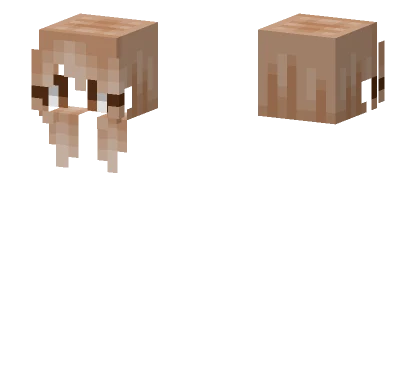 French Vanilla Coffee Brown Girl Minecraft skin