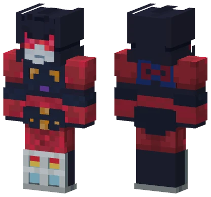 Frenzy Transformers G1 Minecraft skin