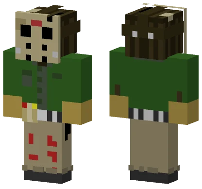 Friday the 13th Jason Voorhees Minecraft skin