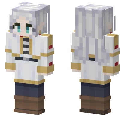 Frieren S1 2nd Attempt Minecraft skin
