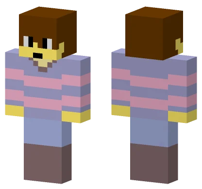 Frisk Minecraft skin