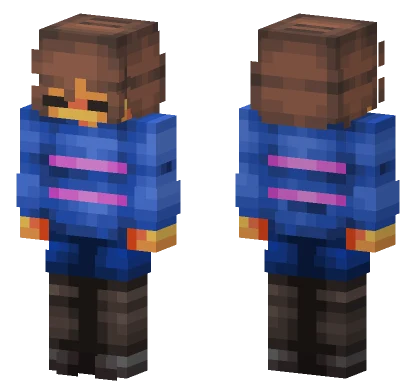 Frisk Minecraft skin