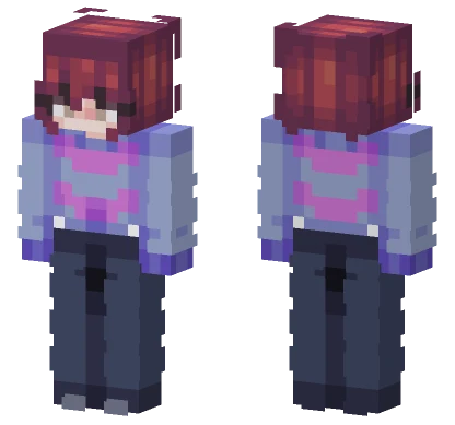 Frisk Minecraft skin