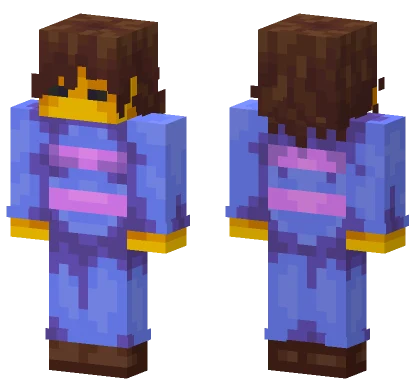 Frisk Undertale Minecraft skin