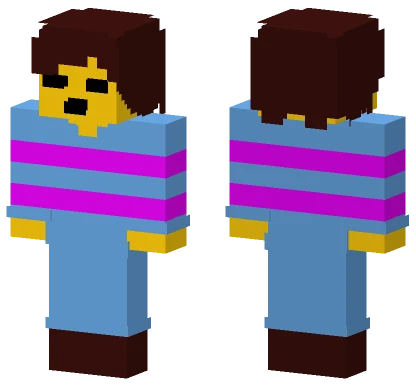 Frisk Undertale Minecraft skin