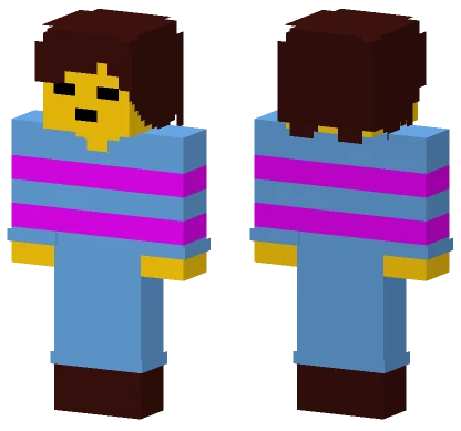 Frisk Undertale Skin Minecraft skin