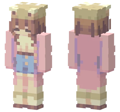 Frog D Minecraft skin