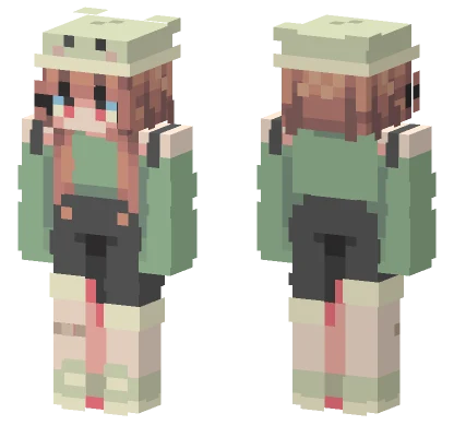 Frog D Minecraft skin