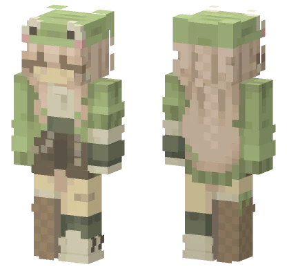 Frog Frog Minecraft skin