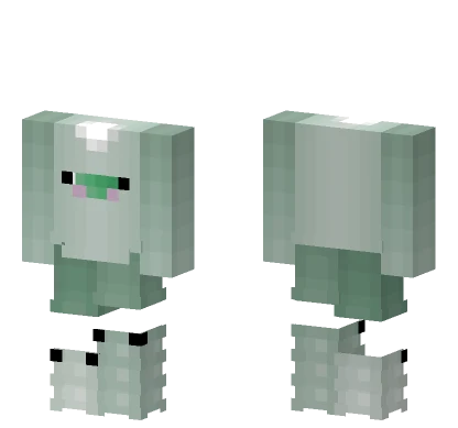 Frog Pajama Comfy Clothes Minecraft skin