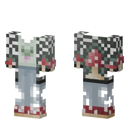 Frog Shirt Mushroom Jacket Minecraft skin