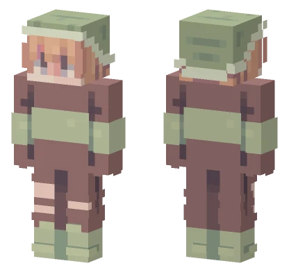 Frog Skin Minecraft skin