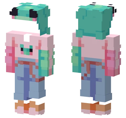 Froggy Sherbert Outfit Base Minecraft skin