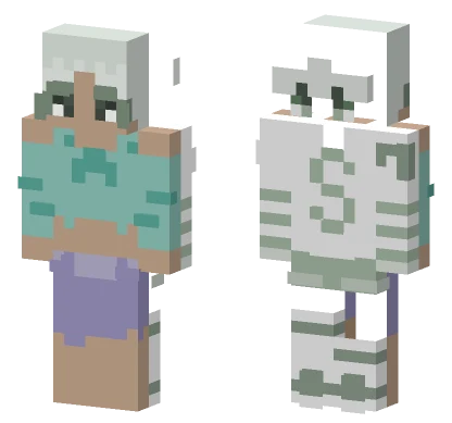 Front Design Reptilia Raffle Minecraft skin