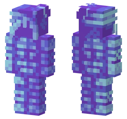 Frostbite Ice Mage Minecraft skin
