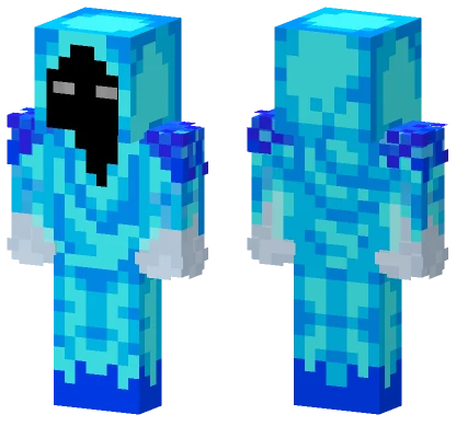 Frostbite SCP Minecraft skin