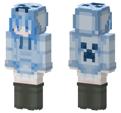 Frostcreep Lily Minecraft skin