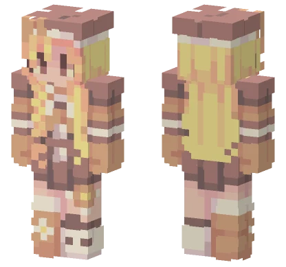 Frosted Gingerbread Minecraft skin