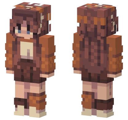 Frosted Pumpkin Role Minecraft skin