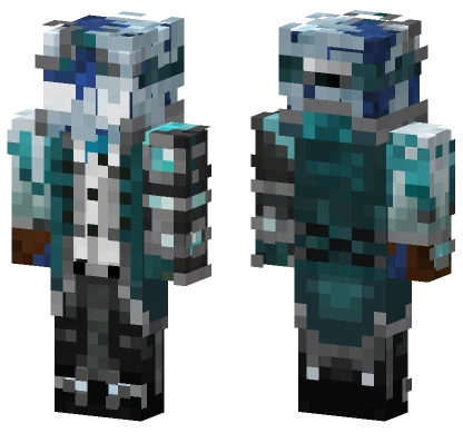 Frosted Over Snowman Minecraft skin