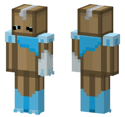 Frozen Devil Box Minecraft skin