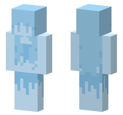 Frozen Girl Minecraft skin