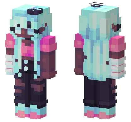 Frozen Raspberries Minecraft skin