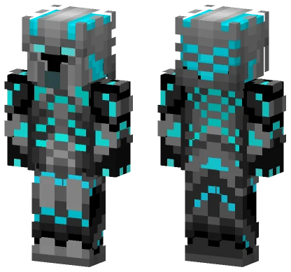 Frozen Warrior Minecraft skin