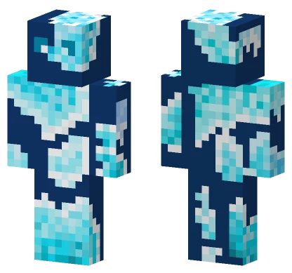 Frozen Warrior Minecraft skin