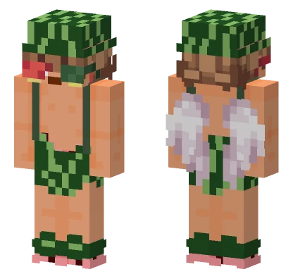 Fruit Fairy Copper Minecraft skin