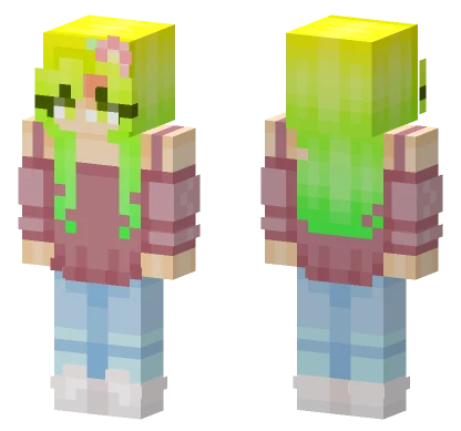 Fruit Girl Minecraft skin