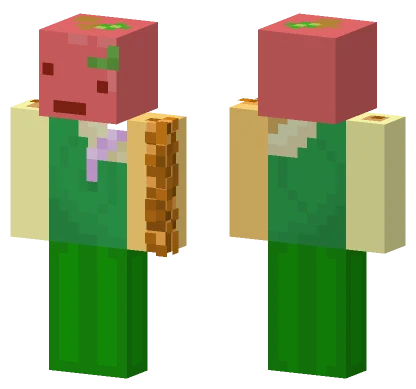 Fruit Guy But Better Minecraft skin
