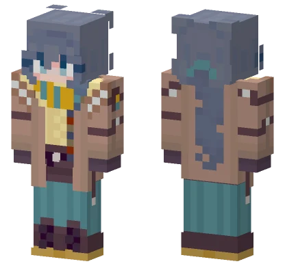 Fu Hua Event Outfit Minecraft skin