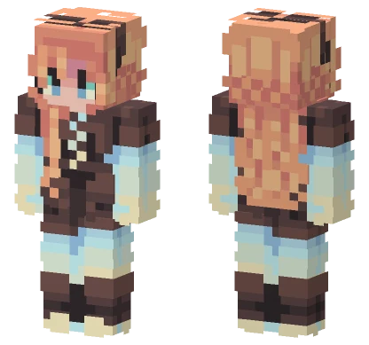 Fudgy Cream Minecraft skin