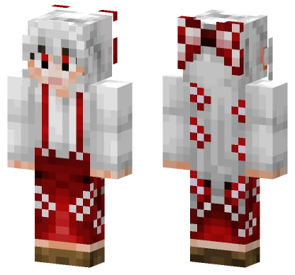 Fujiwara No Moukou Minecraft skin
