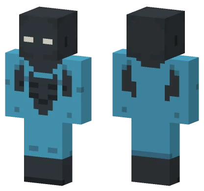 Full Mask Invincible Minecraft skin