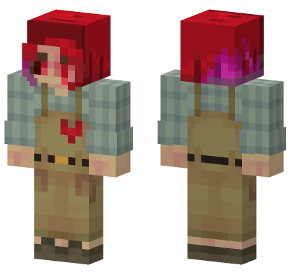Full Red Valley Is Minecraft skin