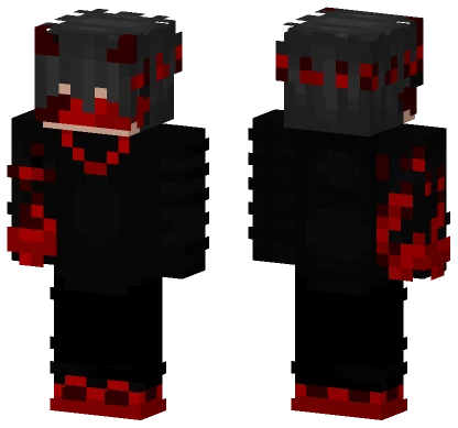 Fully Fire Notrephnix V4 Minecraft skin