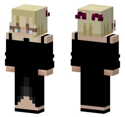 Fun3r4l111111 Black Dress Minecraft skin