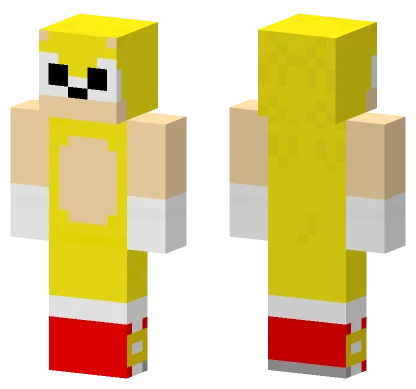 Funko Pop Super Sonic Minecraft skin