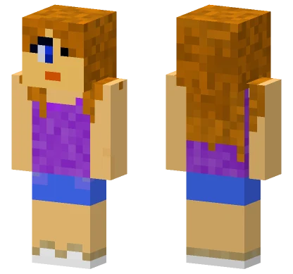 Funny Bunny Minecraft skin